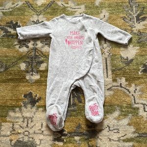 Petitlem onesie 6M